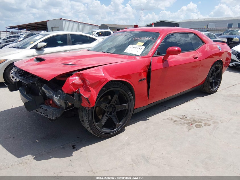 Vin: 2c3cdzat0fh712094, lot: 46004848, dodge challenger r/t 20152