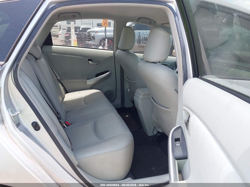 2012 TOYOTA PRIUS HATCHBACK 1.8L I-4 DOHC, VVT, 98HP