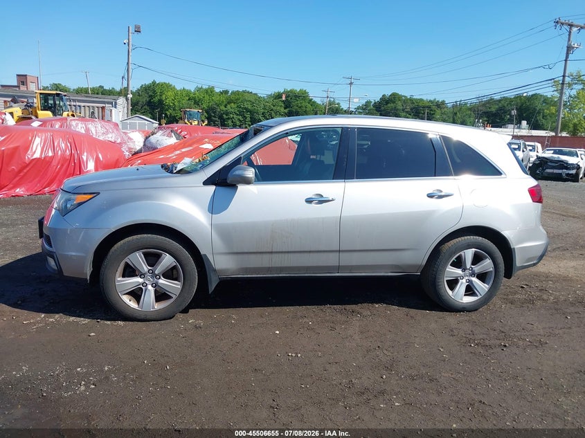2013 Acura Mdx VIN: 2HNYD2H21DH513018 Lot: 45506655