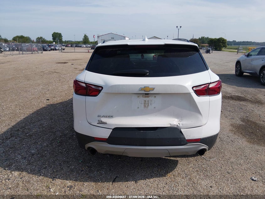 2020 Chevrolet Blazer Fwd 2Lt VIN: 3GNKBCRS7LS727956 Lot: 45506657