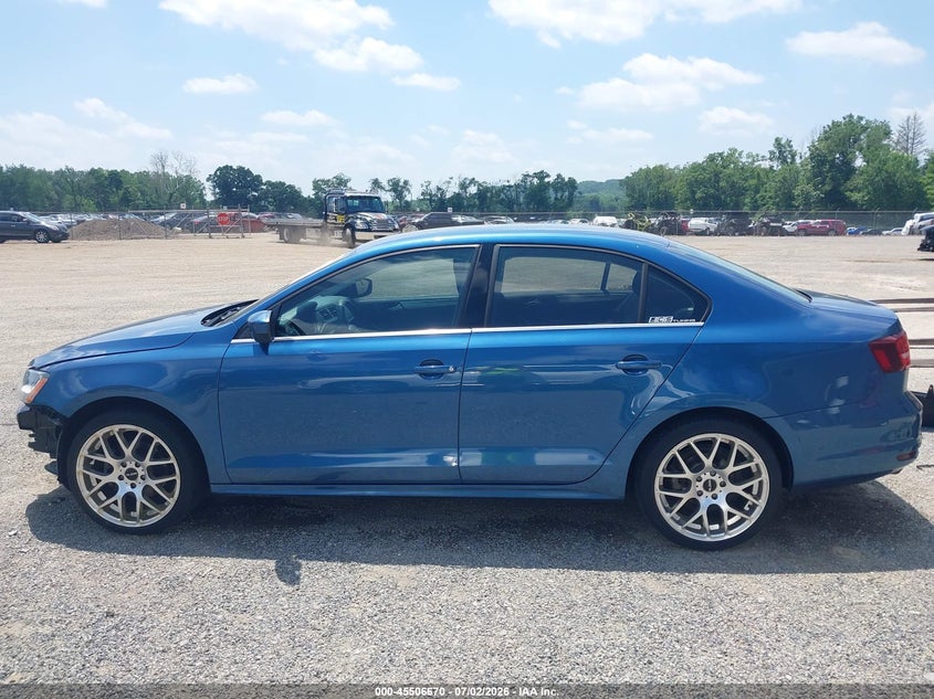 2017 VOLKSWAGEN JETTA SEDAN 1.4L I-4 DI, DOHC, VVT, TURBO, 150HP