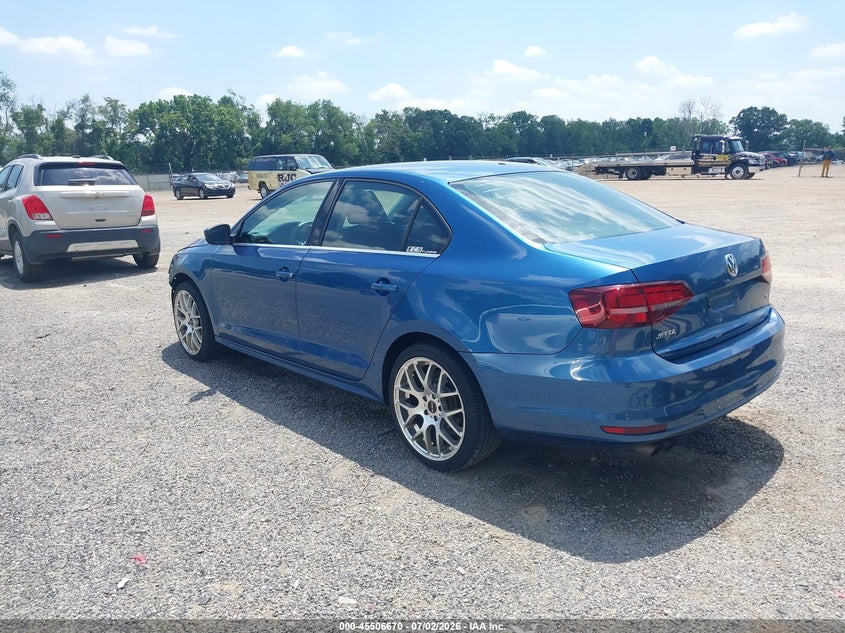 2017 VOLKSWAGEN JETTA SEDAN 1.4L I-4 DI, DOHC, VVT, TURBO, 150HP