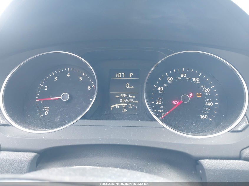 2017 VOLKSWAGEN JETTA SEDAN 1.4L I-4 DI, DOHC, VVT, TURBO, 150HP