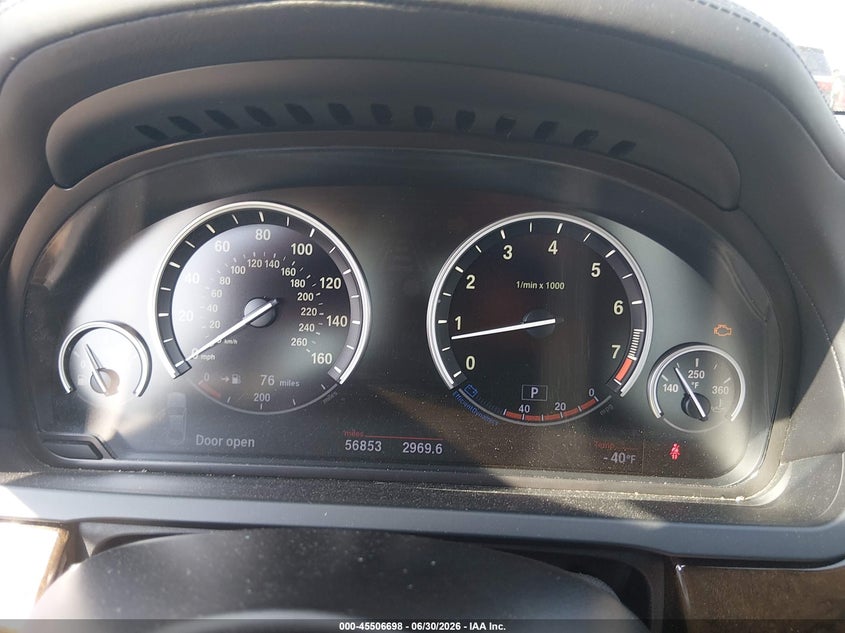 2013 BMW 750Li VIN: WBAYE8C5XDD131748 Lot: 45506698