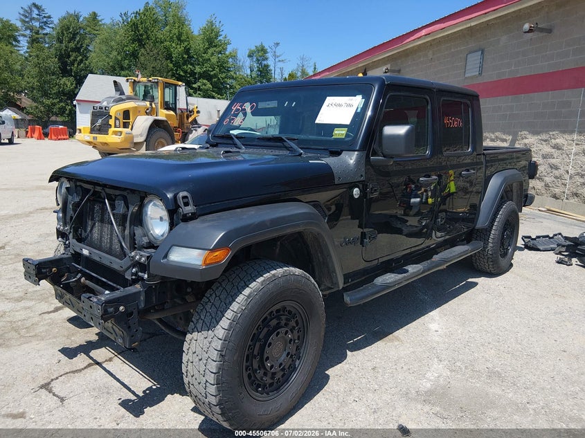 2020 Jeep Gladiator Sport S 4X4 VIN: 1C6HJTAG4LL146621 Lot: 45506706