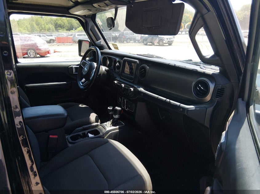2020 JEEP GLADIATOR CABRIO 3.6L V-6 DOHC, VVT, 285HP