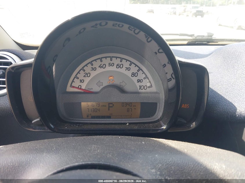 2014 Smart Fortwo Pure VIN: WMEEJ3BA6EK764488 Lot: 45506716