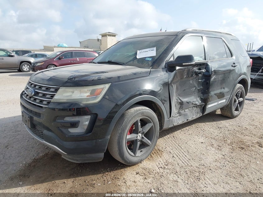 Vin: 1fm5k8dh9ggc65155, lot: 46004945, ford explorer xlt 20162
