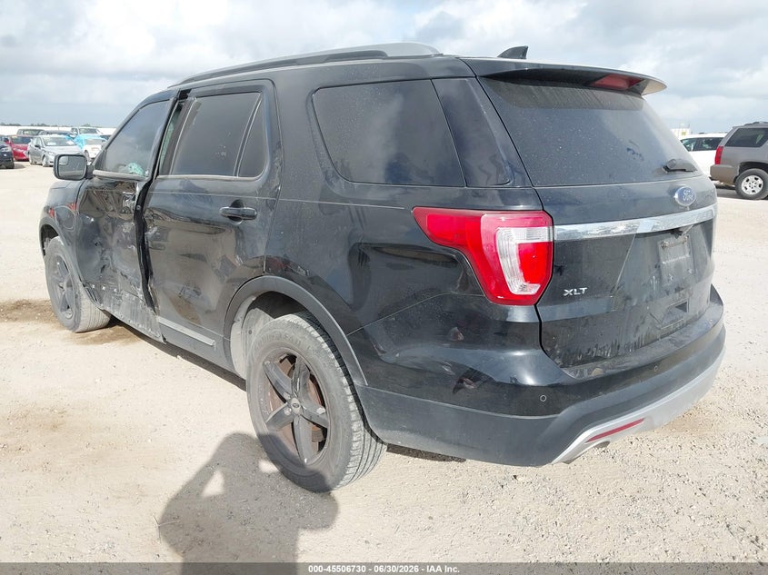 Vin: 1fm5k8dh9ggc65155, lot: 46004945, ford explorer xlt 20163
