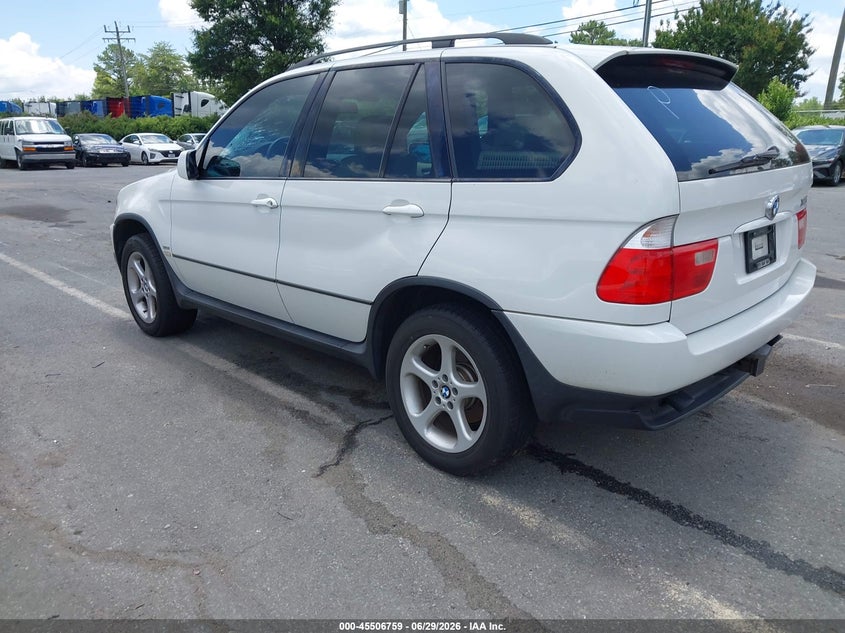 2002 BMW X5 auction photo 3