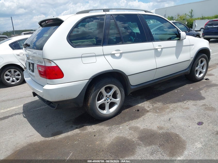 2002 BMW X5 auction photo 4