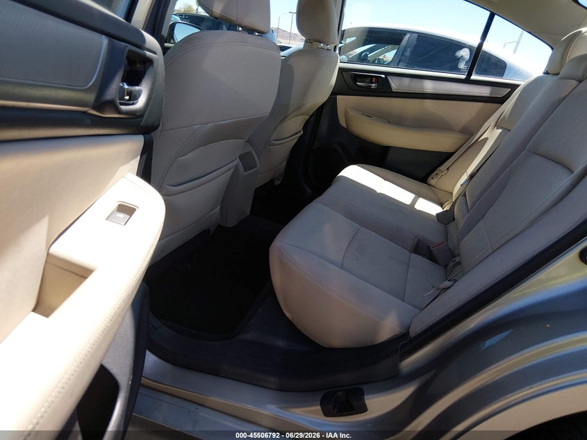 2015 SUBARU LEGACY auction photo 8