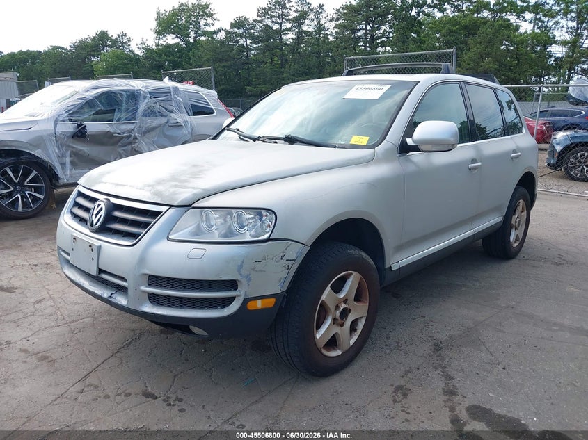 2004 Volkswagen Touareg V6 VIN: WVGBC77L64D082349 Lot: 45506800