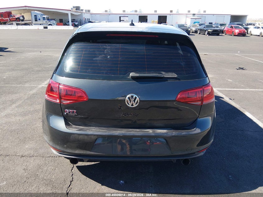 2017 Volkswagen Golf Gti Autobahn 4-Door/S 4-Door/Se 4-Door/Sport 4-Door VIN: 3VW447AU9HM075012 Lot: 45506814