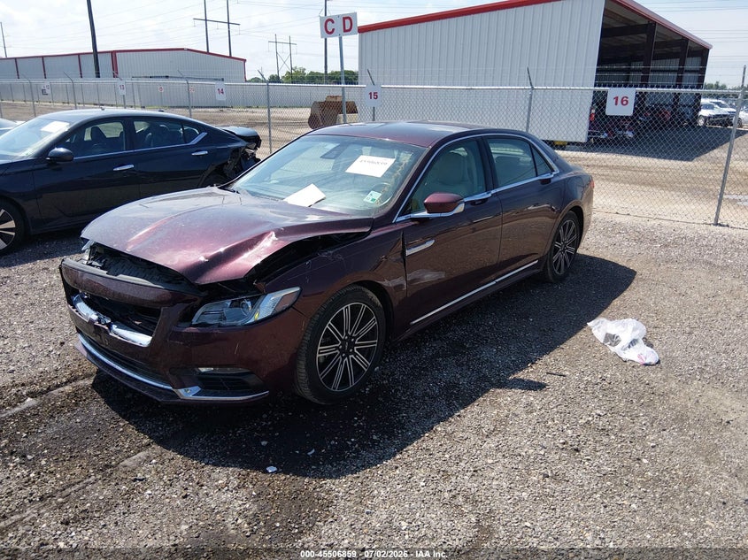 Vin: 1ln6l9rp0h5608276, lot: 46005075, lincoln continental reserve 20172