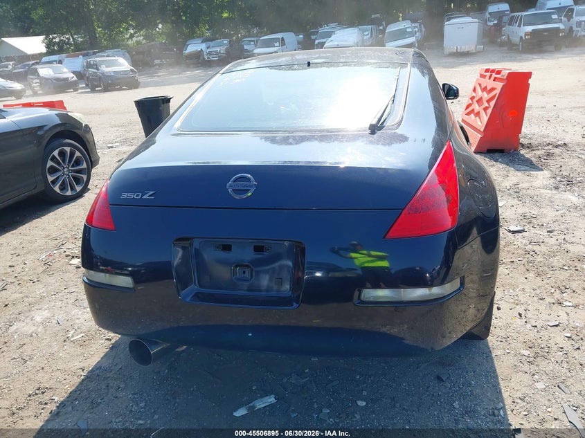 2007 Nissan 350Z Touring VIN: JN1BZ34D97M507014 Lot: 45506895
