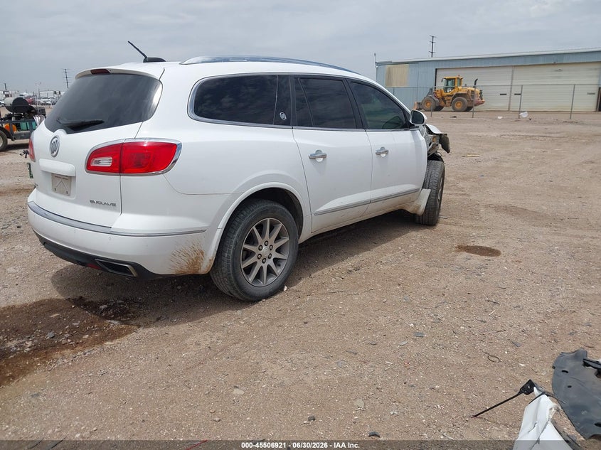 Vin: 5gakrbkd3gj280710, lot: 46005137, buick enclave leather 20164
