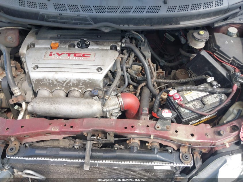 2007 HONDA CIVIC SEDAN 2.0L I-4 DOHC, VVT, 197HP