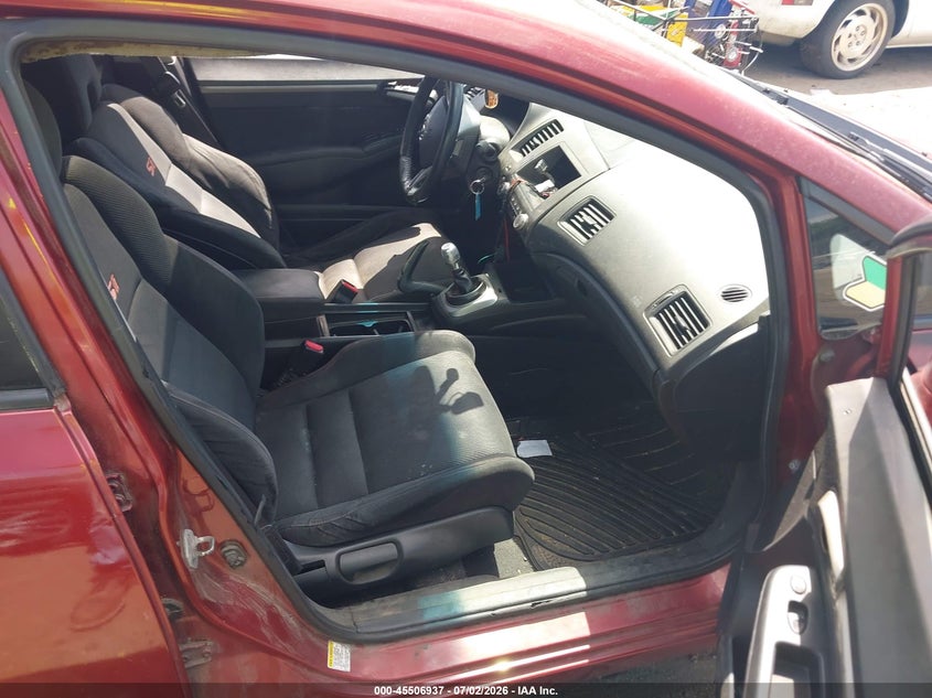 2007 HONDA CIVIC SEDAN 2.0L I-4 DOHC, VVT, 197HP