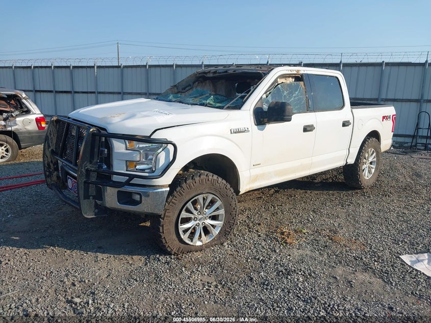 2017 Ford F-150, Крыша, IAAI, VIN 1FTEW1EG4HFB92161 — фото 2
