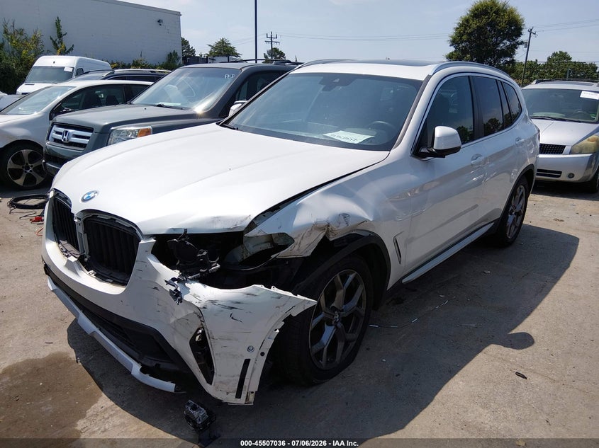 2023 BMW X3 auction photo 2