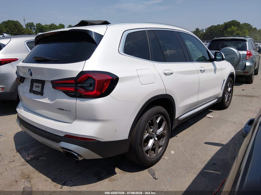 2023 BMW X3 auction photo 4