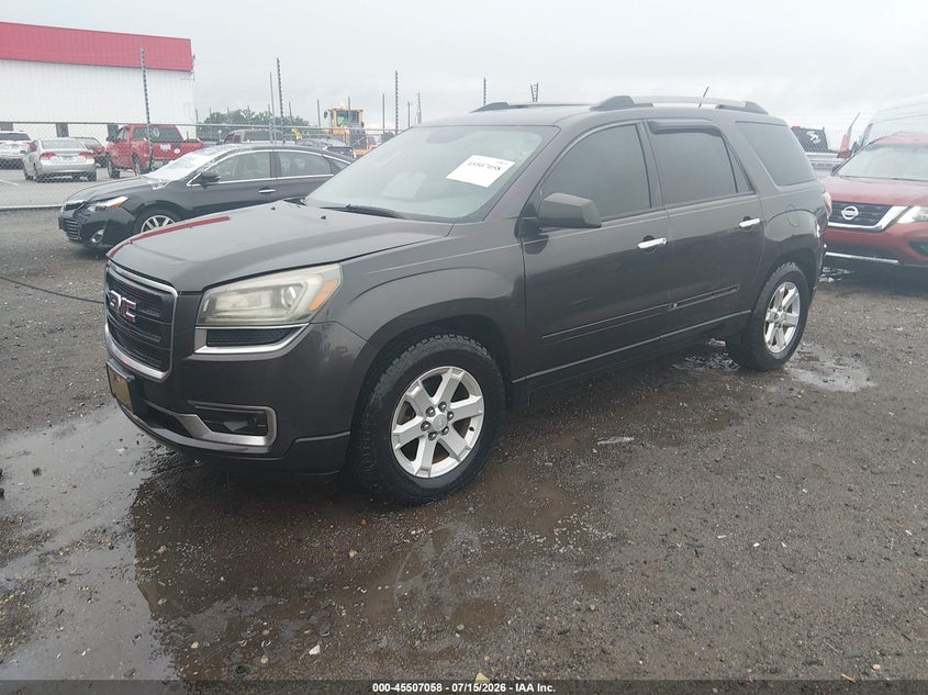 Vin: 1gkkvned8fj370574, lot: 46005274, gmc acadia sle-1 20152