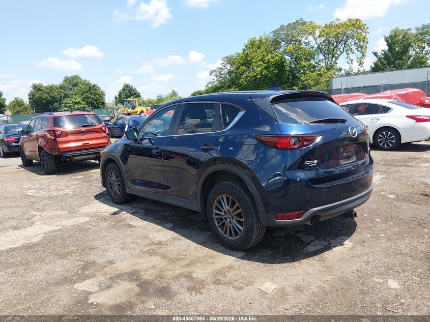 Vin: jm3kfbcl7h0215189, lot: 46005281, mazda cx-5 touring 20173