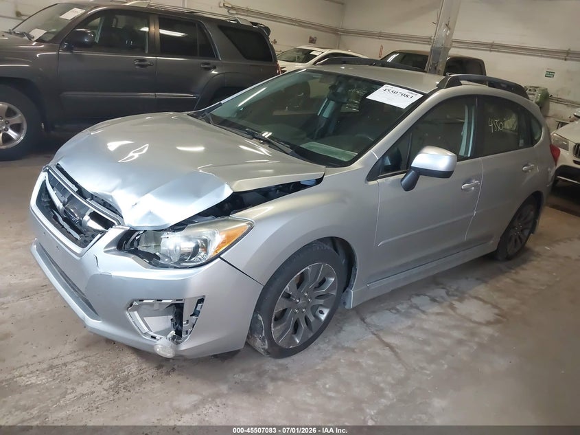 Vin: jf1gpal62ch207078, lot: 46005300, subaru impreza 2.0i sport premium 20122