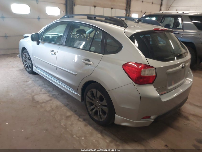 Vin: jf1gpal62ch207078, lot: 46005300, subaru impreza 2.0i sport premium 20123