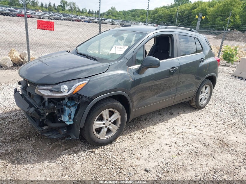 2018 Chevrolet Trax, Front End, IAAI, VIN 3GNCJLSBXJL207274 — photo 2