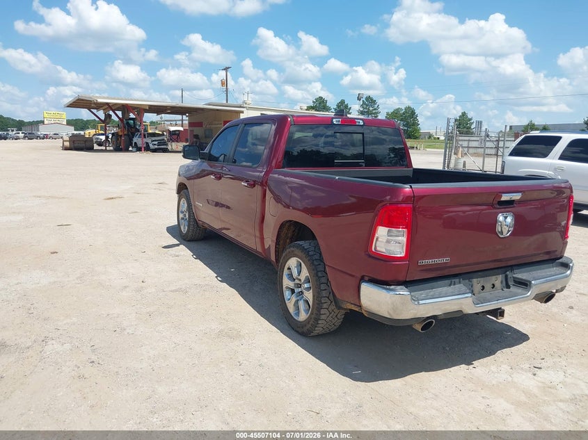 Vin: 1c6rreft3ln312002, lot: 46005320, ram 1500 big horn  4x2 5'7 box 20203