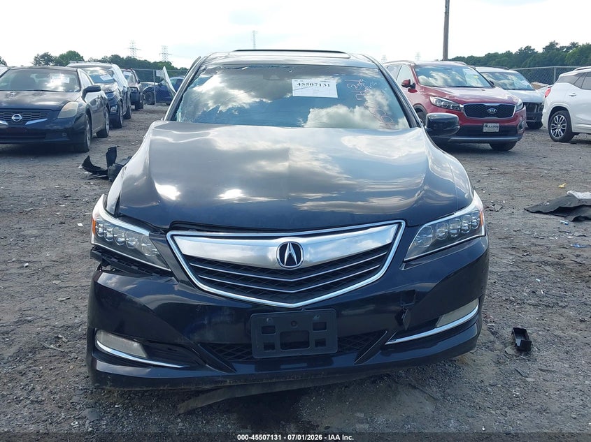 2014 Acura Rlx VIN: JH4KC1F56EC007743 Lot: 45507131