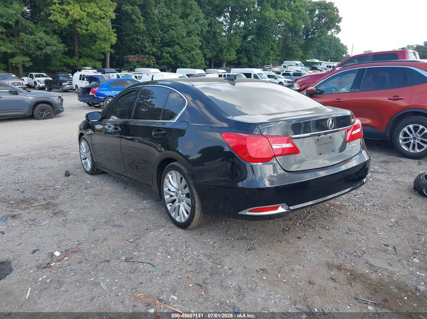 Vin: jh4kc1f56ec007743, lot: 46005347, acura rlx 20143