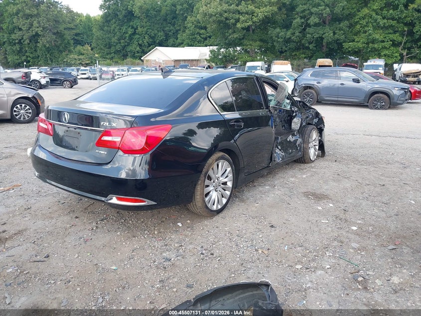 Vin: jh4kc1f56ec007743, lot: 46005347, acura rlx 20144