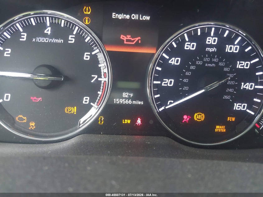 2014 Acura Rlx VIN: JH4KC1F56EC007743 Lot: 45507131
