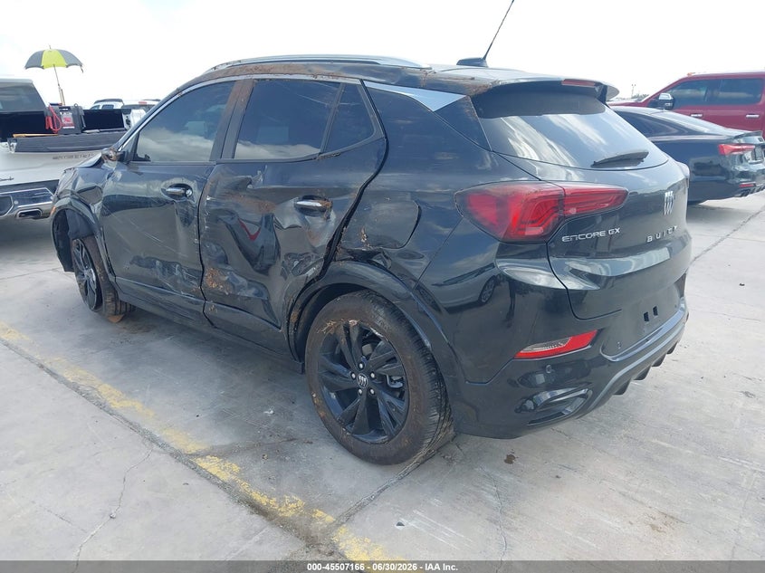 Vin: kl4amdsl3sb104412, lot: 46005382, buick encore gx sport touring fwd 20253