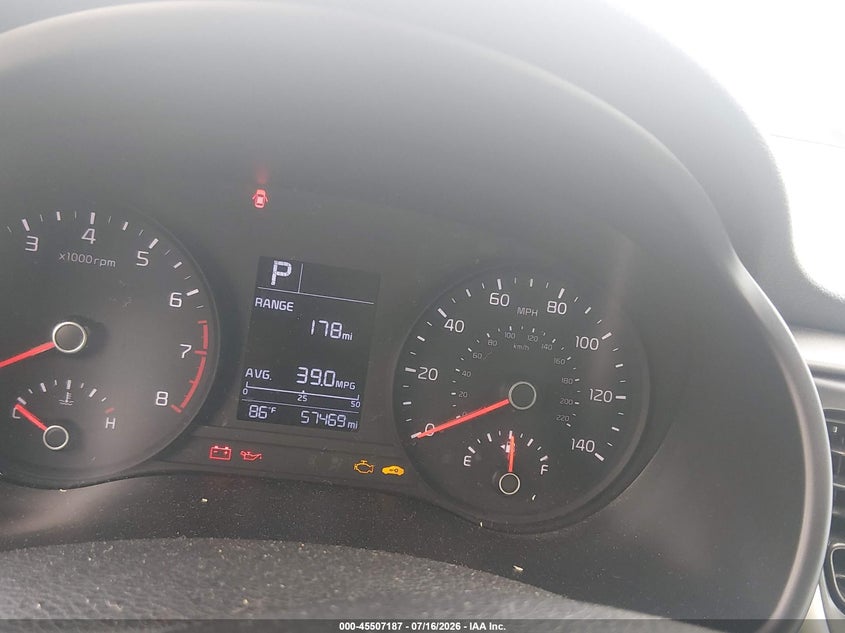 2022 Kia Rio S VIN: 3KPA24AD4NE449347 Lot: 45507187