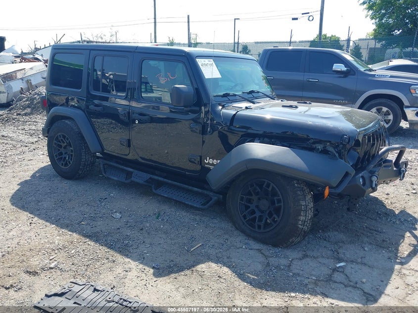 2020 JEEP WRANGLER UNLIMITED auction photo 1