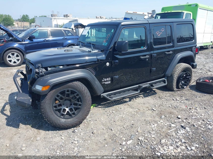 2020 JEEP WRANGLER UNLIMITED auction photo 2