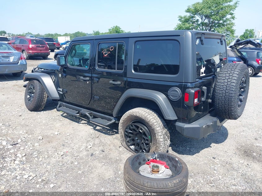 2020 JEEP WRANGLER UNLIMITED auction photo 3