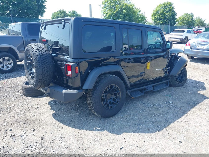 2020 JEEP WRANGLER UNLIMITED auction photo 4