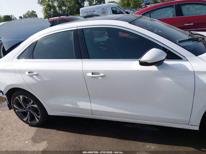 2022 Audi A3 Premium 40 Tfsi Quattro S Tronic VIN: WAUGUDGY3NA020280 Lot: 45507209