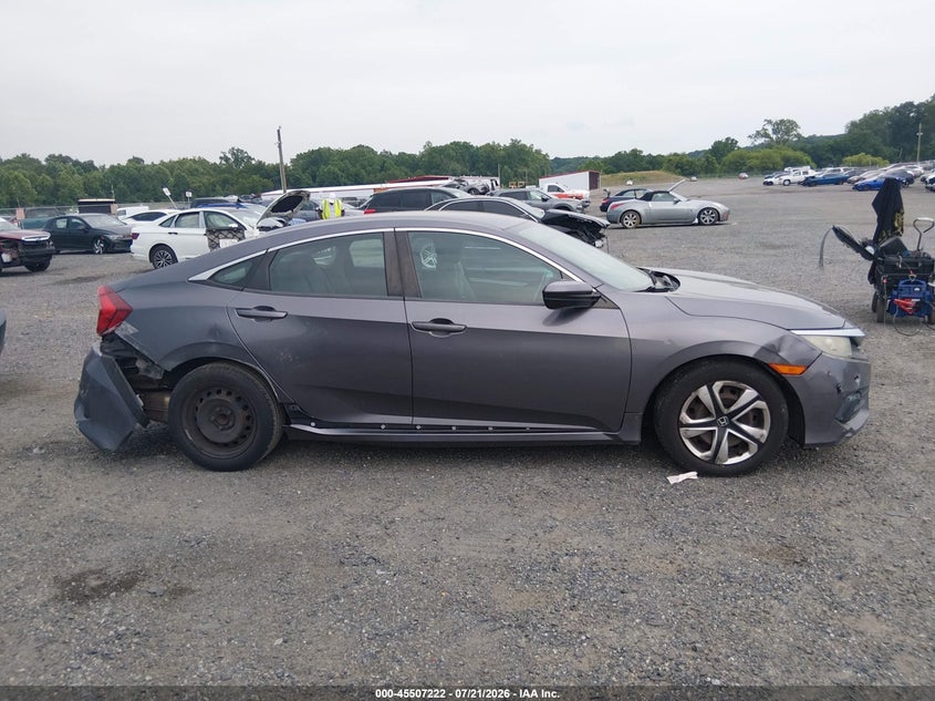 2017 Honda Civic Lx VIN: 19XFC2F50HE023717 Lot: 45507222