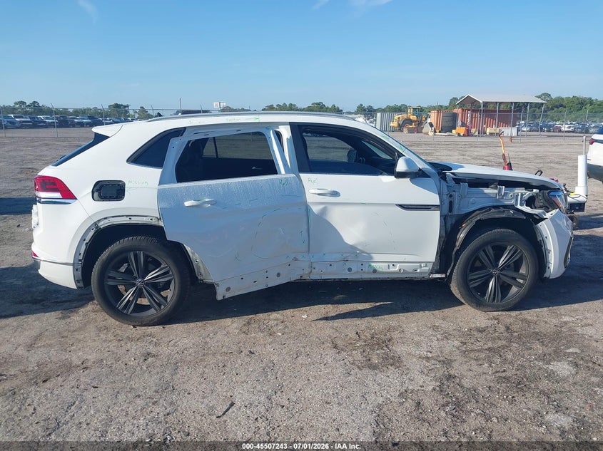2021 Volkswagen Atlas Cross Sport 3.6L V6 Se W/Technology R-Line VIN: 1V2RE2CAXMC202324 Lot: 45507243