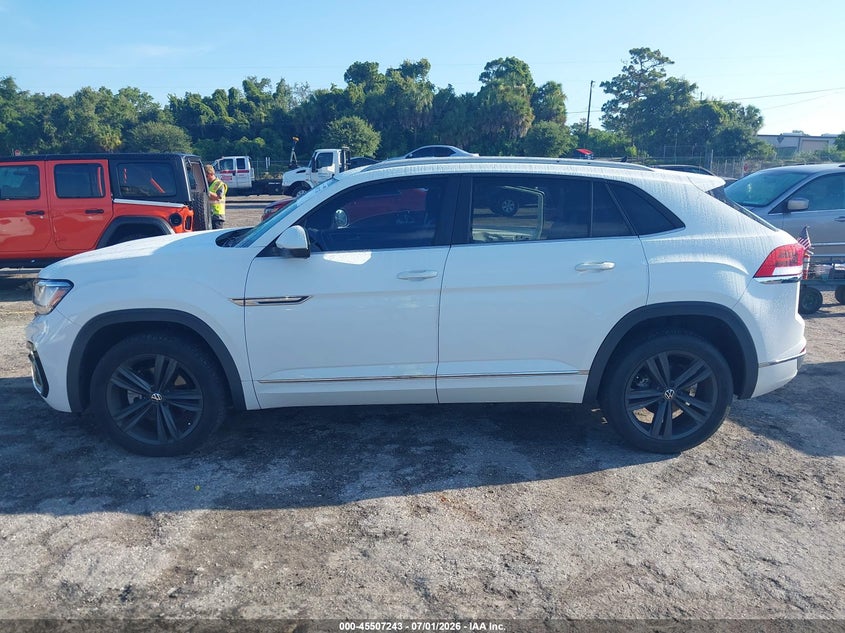 2021 Volkswagen Atlas Cross Sport 3.6L V6 Se W/Technology R-Line VIN: 1V2RE2CAXMC202324 Lot: 45507243