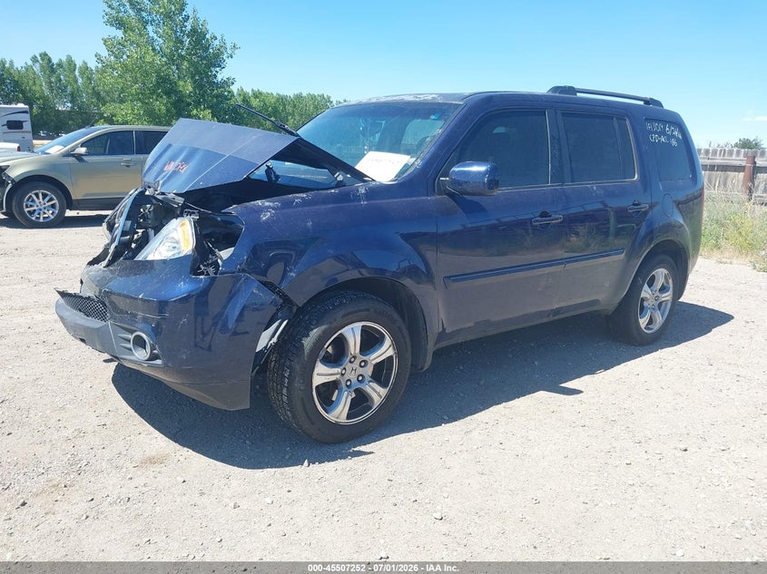 Vin: 5fnyf4h52fb046349, lot: 46005468, honda pilot ex-l 20152