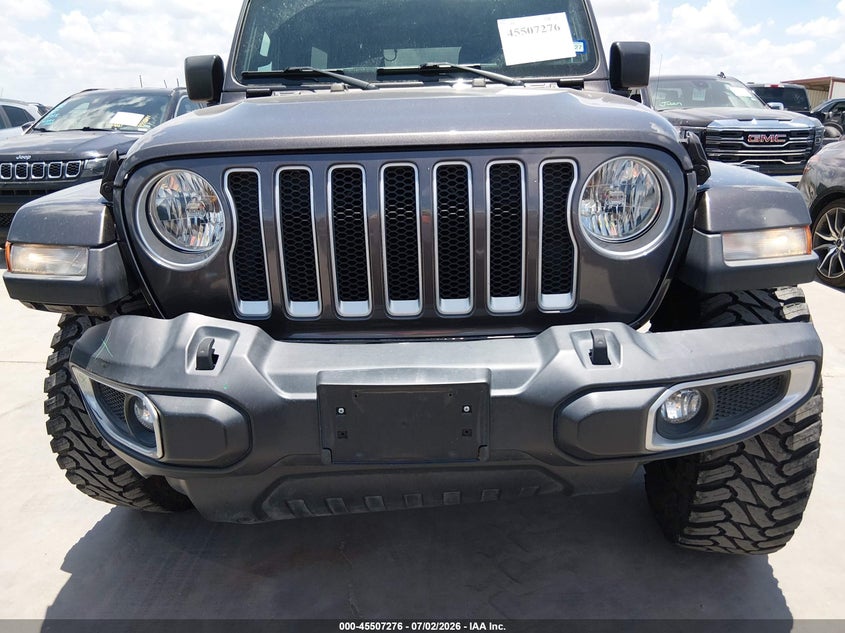 2019 Jeep Wrangler Unlimited Sahara 4X4 VIN: 1C4HJXEG2KW536169 Lot: 45507276