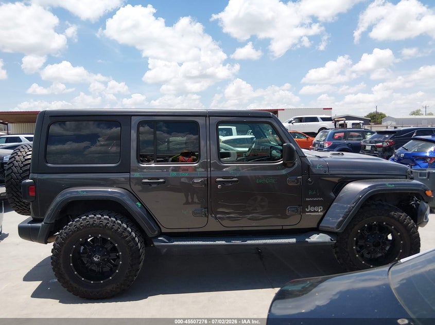 2019 Jeep Wrangler Unlimited Sahara 4X4 VIN: 1C4HJXEG2KW536169 Lot: 45507276