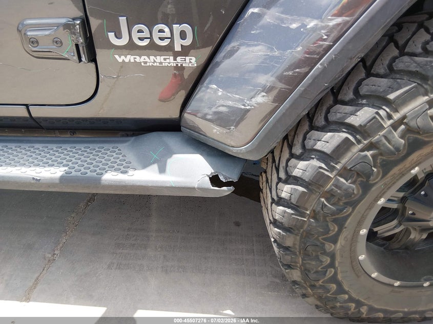 2019 Jeep Wrangler Unlimited Sahara 4X4 VIN: 1C4HJXEG2KW536169 Lot: 45507276